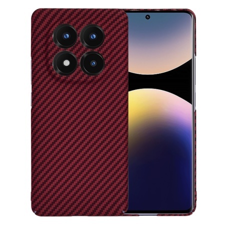 Husa pentru Xiaomi Redmi Note 14 Pro+ 5G - Techsuit Carbonite FiberShell - Red