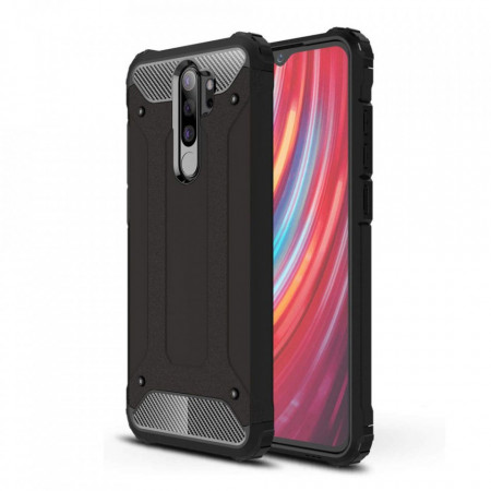 Husa pentru Xiaomi Redmi Note 8 pro - Techsuit Hybrid Armor - Black