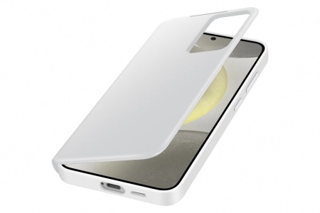 Husa Smart View Wallet Case pentru Galaxy S24 Plus, EF-ZS926CWEGWW - White