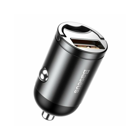Incarcator auto rapid Baseus Tiny Star Mini 1xUSB-A 30W Gri