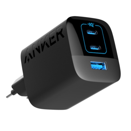 Incarcator retea Anker 336 67W 2x USB-C 1x USB-A PowerIQ 3.0 Negru