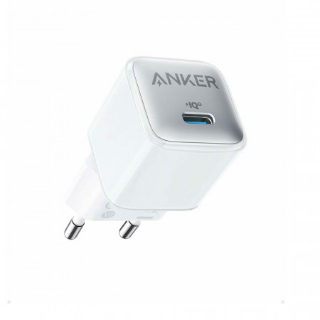 Incarcator retea Anker 512 Nano 3 20W USB-C PowerIQ 3.0 Alb