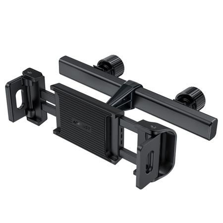 Suport Auto pentru Tetiera, Adjustable, Folding Clamp Arm, 4.7-12.9" - Acefast (D8) - Black