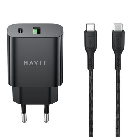 Acumulator pentru Priza 60W, USB, Type-C - Havit (ST926 EU) - Black