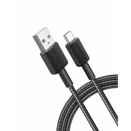 Cablu Anker 322 USB-A USB-C 1.8m negru