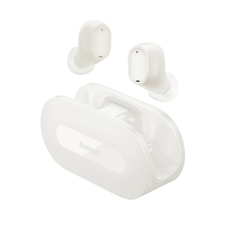 Casti wireless Baseus Bowie EZ10 True Wireless Bluetooth 5.3 Alb