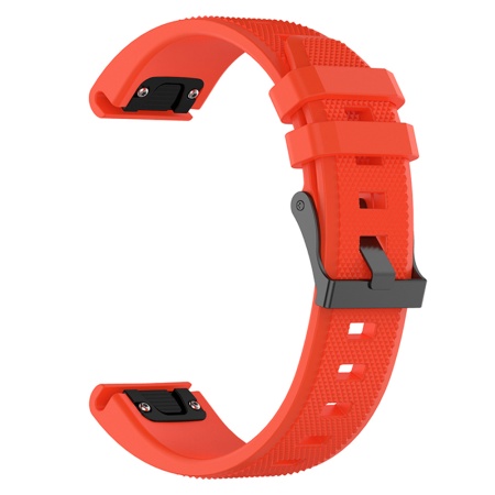 Curea pentru Instinct 2S/2S Solar/Approach S70 42mm/fenix 7S Pro Sapphire Solar - Techsuit Watchband QuickFit 20mm (W058) - Orange