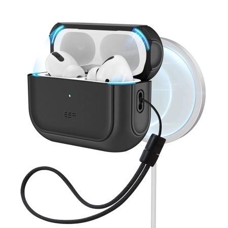 Husa pentru Apple AirPods Pro 3 - ESR Orbit Hybrid HaloLock - Black
