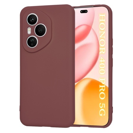 Husa pentru Honor 400 Pro - Techsuit SoftFlex - Plum Red