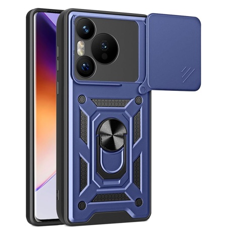 Husa pentru Huawei Pura 70 - Techsuit CamShield Series - Blue