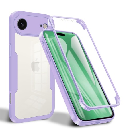 Husa pentru iPhone 17 Air + Folie - Techsuit ColorVerse 360 Series - Purple