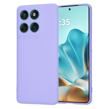 Husa pentru Motorola Edge 60 / Edge 60 Fusion - Techsuit SoftFlex - Light Purple