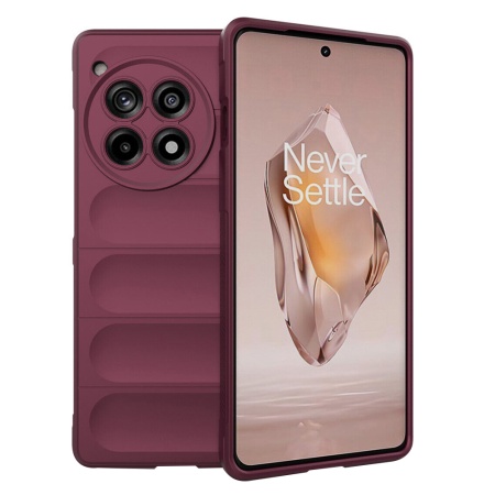 Husa pentru OnePlus 12R - Techsuit Magic Shield - Bordeaux