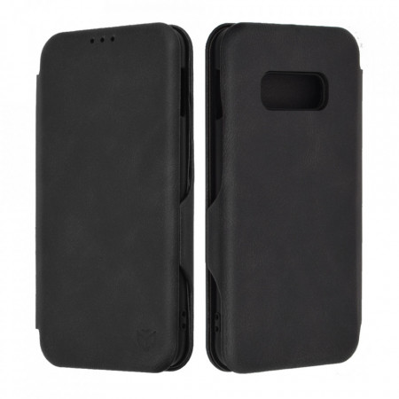 Husa pentru Samsung Galaxy S10e Techsuit Safe Wallet Plus, Black