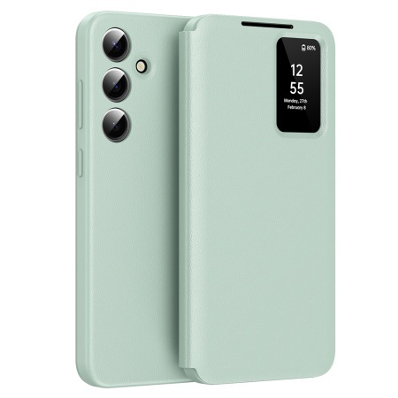 Husa pentru Samsung Galaxy S25 Plus - Techsuit SmartView Series - Green