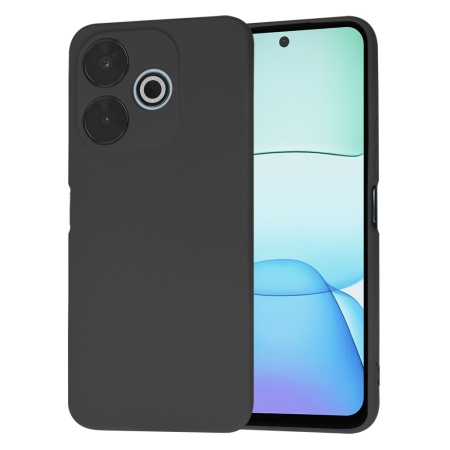 Husa pentru Xiaomi Redmi 13 / Poco M6 4G - Techsuit SoftFlex - Black