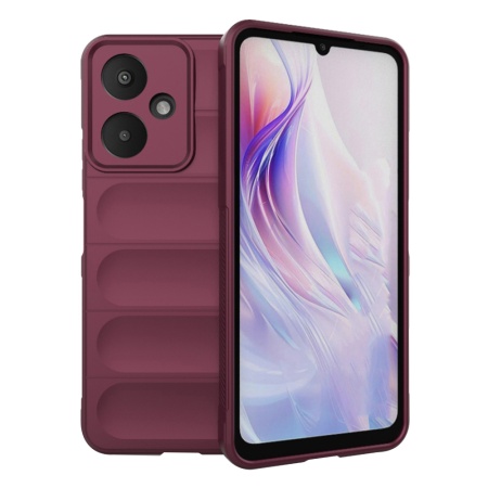 Husa pentru Xiaomi Redmi 13C 5G / Poco M6 - Techsuit Magic Shield - Bordeaux