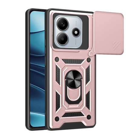 Husa pentru Xiaomi Redmi Note 14 5G - Techsuit CamShield Series - Rose Gold