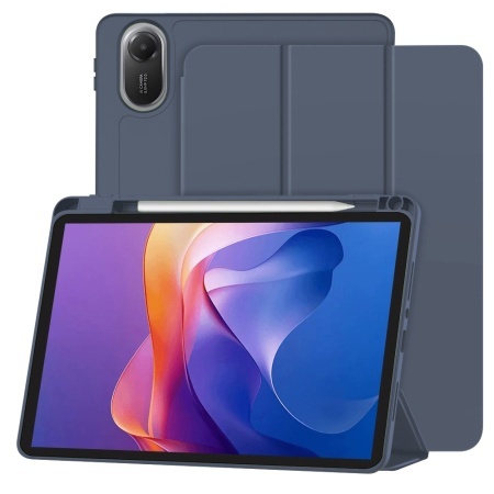 Husa pentru Xiaomi Redmi Pad 2 - Techsuit Flex Trifold - Dark Blue