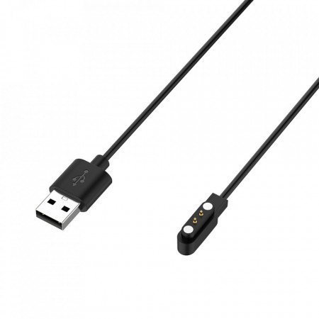 Incarcator pentru Haylou Bling LS12/RT LS05S/Oneplus Nord Watch USB, 3.5W - Techsuit (TXC4) - Black