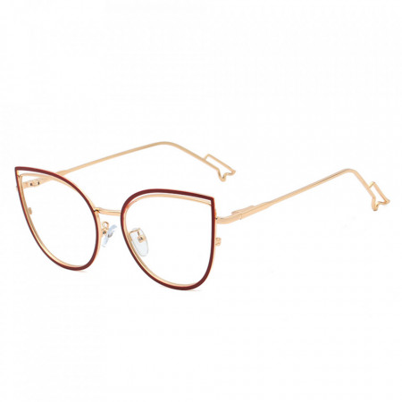 Ochelari de Calculator - Techsuit Reflex Metal (F95597-C8) - Red