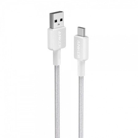 Cablu Anker 322 USB-A USB-C 0.91m alb