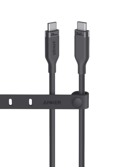 Cablu Anker USB 4 Gen 20 Gbps Data Transfer 4K HD Display 240W USB-C 0.91m negru
