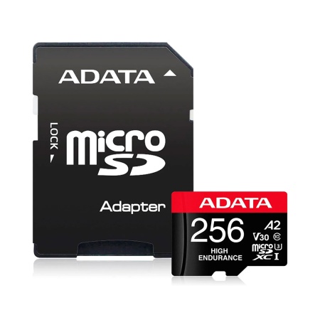 Card de Memorie MicroSDHXC 256GB - Adata (AUSDX256GUI3V30SHA2-RA1) - Black