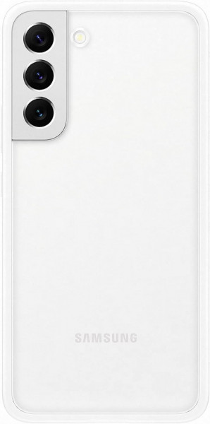 Husa Frame Cover pentru Galaxy S22+, EF-MS906CWEGWW, White
