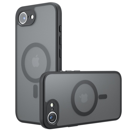 Husa pentru iPhone 16e - Techsuit PureFrost MagSafe - Frosted Black