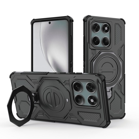 Husa pentru Motorola Edge 60 / Edge 60 Fusion - Techsuit Carbon Shield PRO - Black