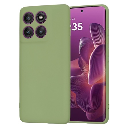 Husa pentru Motorola Edge 60 Pro - Techsuit SoftFlex - Matcha