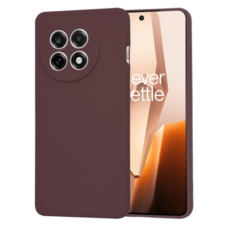 Husa pentru OnePlus 13R - Techsuit SoftFlex - Plum Red