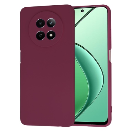 Husa pentru Realme 12 / 12x - Techsuit SoftFlex - Plum Red