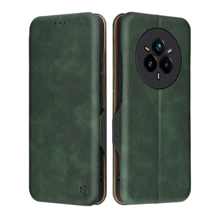 Husa pentru Realme 14 Pro+ - Techsuit Safe Wallet Plus - Green