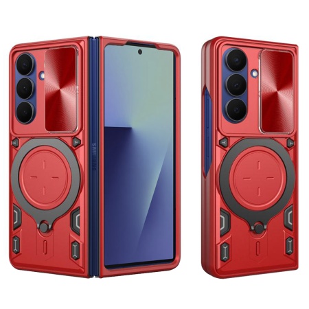 Husa pentru Samsung Galaxy Z Fold7 - Techsuit CamGuard Pro - Red