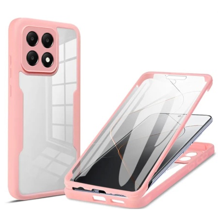 Husa pentru Xiaomi Poco F6 Pro + Folie - Techsuit ColorVerse 360 Series - Pink