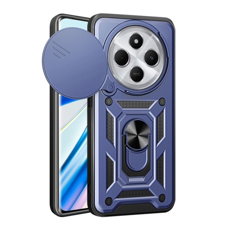 Husa pentru Xiaomi Redmi 14C / Poco C75 - Techsuit CamShield Series - Blue