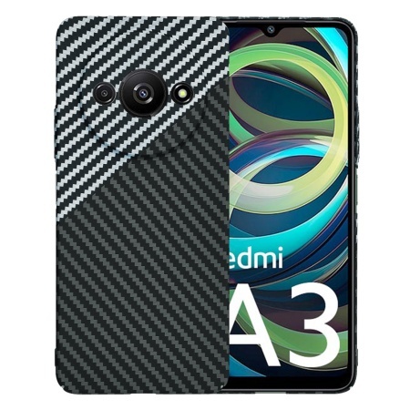 Husa pentru Xiaomi Redmi A3 / Redmi A3x - Techsuit Carbonite FiberShell - Stealth Gray