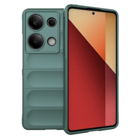 Husa pentru Xiaomi Redmi Note 13 Pro 5G / Poco X6 - Techsuit Magic Shield - Green