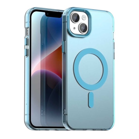 Husa pentru iPhone 13 - Techsuit CandyCase MagSafe - Blue