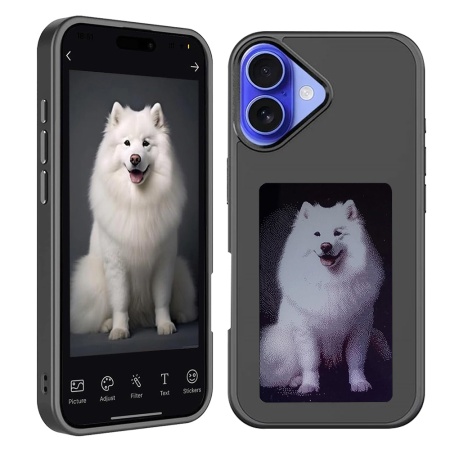 Husa pentru iPhone 16 Plus - Techsuit SmartScreen NFC - Black