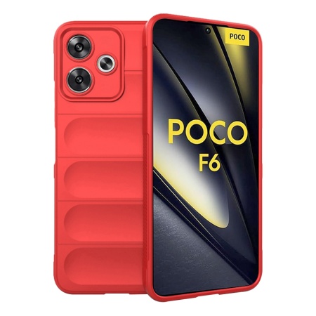 Husa pentru Xiaomi Poco F6 - Techsuit Magic Shield - Red