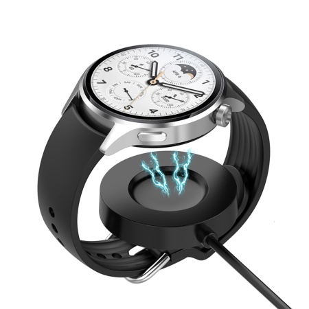 Incarcator wireless pentru Xiaomi Watch S1 Pro, USB, 4W - Techsuit (TXC6) - Black