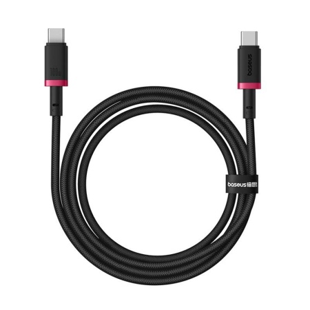 Cablu de Date USB-C, 100W, 2m - Baseus Dura (P10377803U01-03) - Red / Black