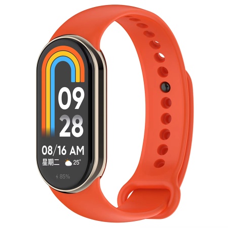 Curea pentru Xiaomi Mi Band 8 / 8 NFC / 9 / 9 NFC - Techsuit Watchband (W014) - Coral