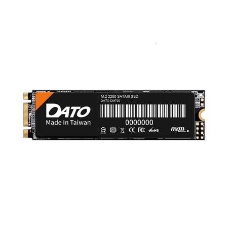 Hard SSD Intern SATAIII 4TB, Interfata M.2 SATA3, 535MB/s - Dato (DM700SSD-4TB) - Black