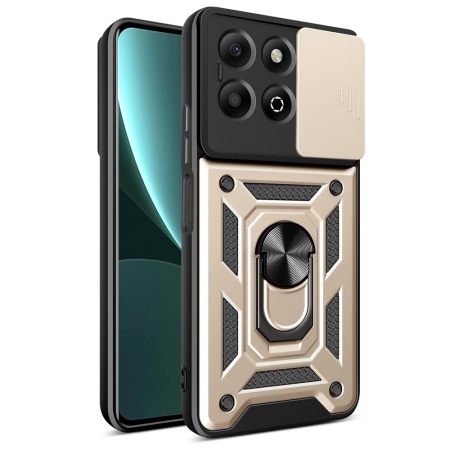 Husa pentru Honor X6b - Techsuit CamShield Series - Gold