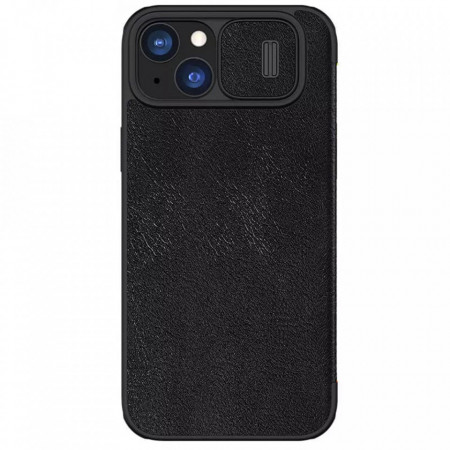 Husa pentru iPhone 15 Plus - Nillkin QIN Leather Case - Black