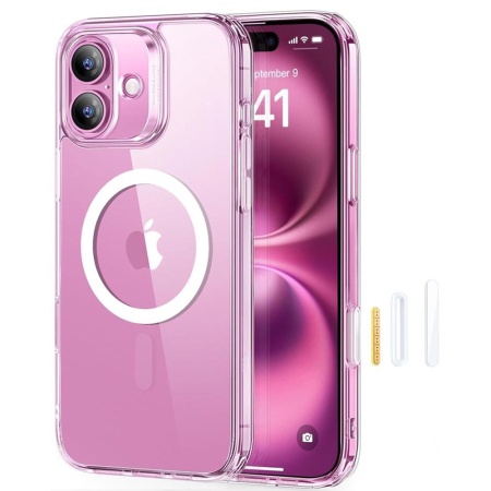 Husa pentru iPhone 16 Plus - ESR Classic Hybrid HaloLock - Clear